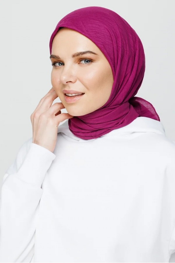 Bambu Eşarp - Mürdüm