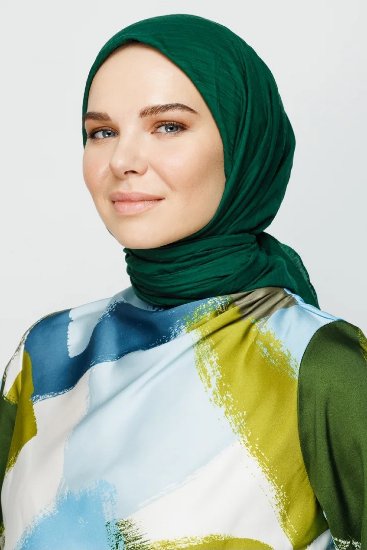 Bambu Eşarp - Zümrüt