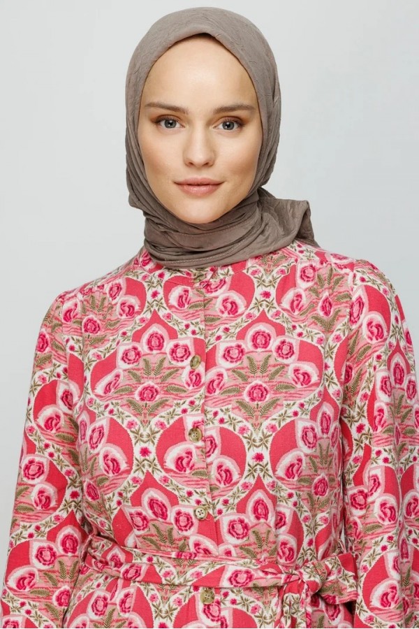 Bambu Eşarp - Vizon