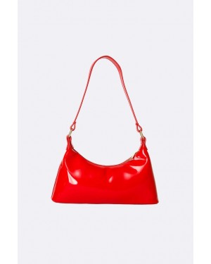 حقيبة حديقة من الجلد اللامع 