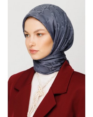 MC Desen Jakar Şal - Füme