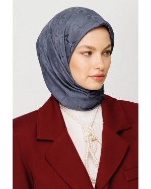 MC Desen Jakar Şal - Füme