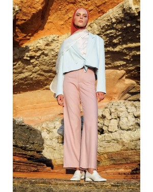 Degrade Müslin Şal - Vişne