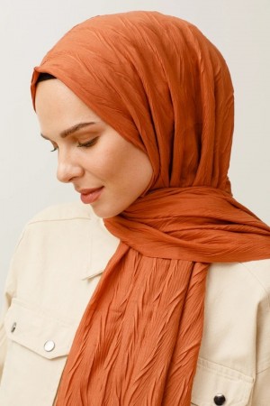 Pleated Bamboo Shawl 