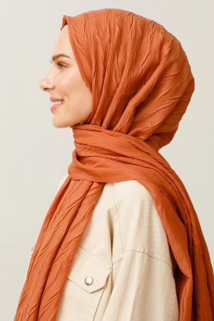 Pleated Bamboo Shawl 