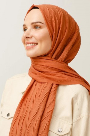 Pleated Bamboo Shawl 