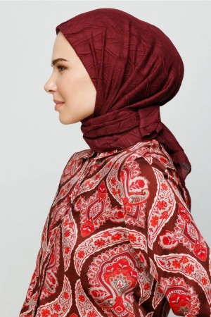 وشاح من الخيزران المطوي 