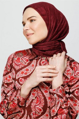 وشاح من الخيزران المطوي 
