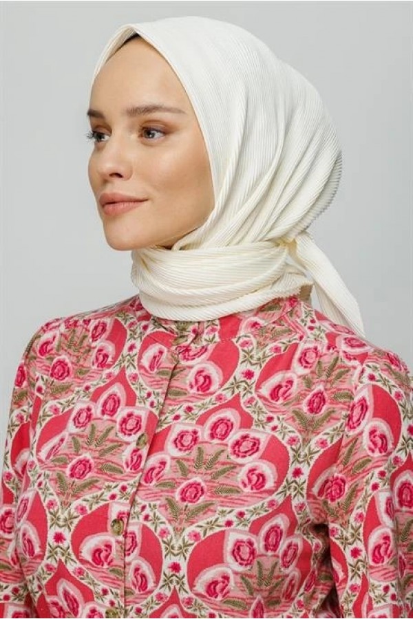 Pilise Eşarp - Ekru