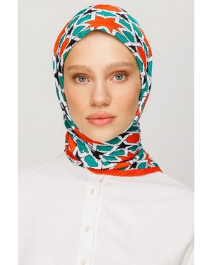 وشاح مطوي بنمط شيرا 