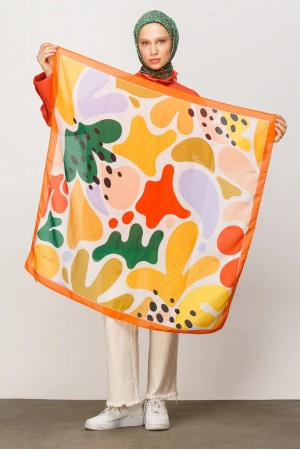 Bloom Pattern Digital Soft Scarf 