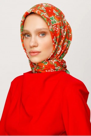 Daisy Pattern Digital Soft Scarf 