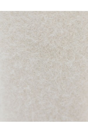 Şal Yaka Astarlı Cepli Buklet Ceket -Ekru