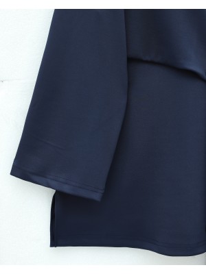 Önü Çapraz Bağlamalı Yırtmaçlı Scuba Takım  -Laci