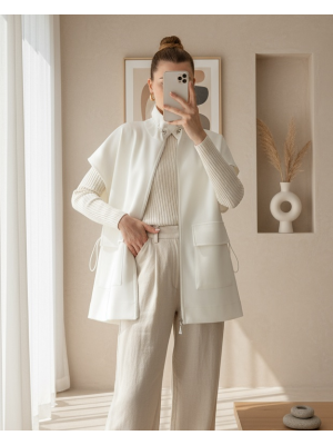 Women's Pocket Detailed Vest 