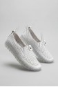 Wens White Leather Sneakers