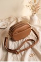 Multi-Compartment Long Shoulder Bag -Snuff