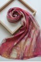 وشاح من الفسكوز الطبيعي -فوشيا