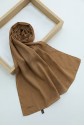 Plain Cotton Scarf -Oil Green