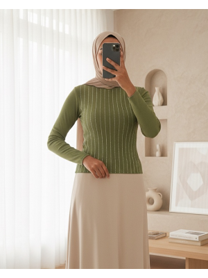 922 Taşlı Body - Çağla