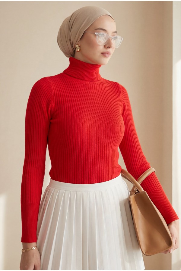 10311 Turtleneck Knit Sweater 