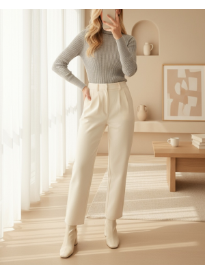 10311 Turtleneck Knitted Sweater 