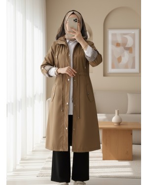 Striped Trench Coat       -Snuff