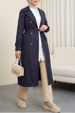 Astarlı Kemerli Trenckot -Laci