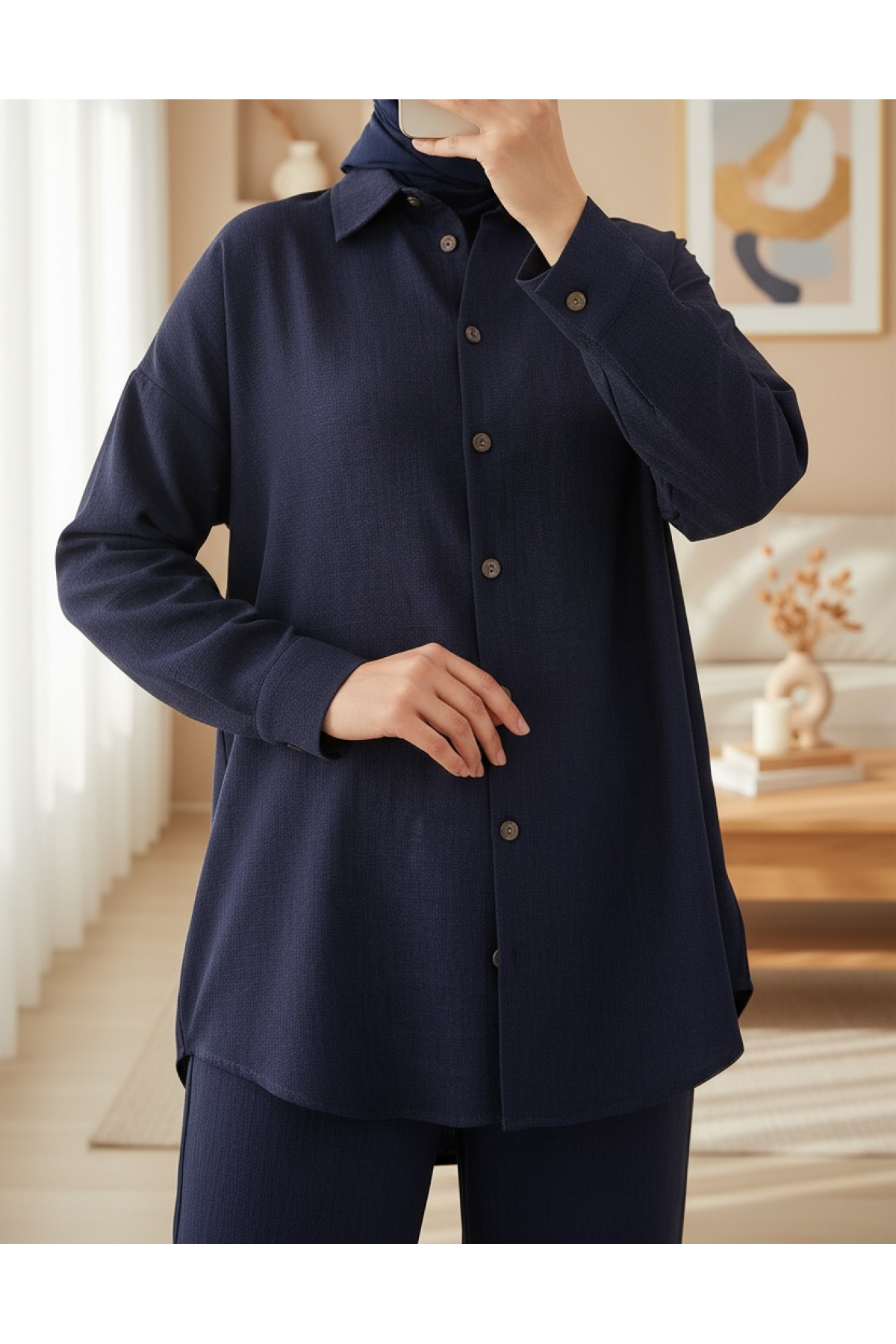 6622 Linen Two Piece Suit 