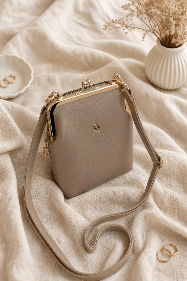 Vintage Clip -Mink color