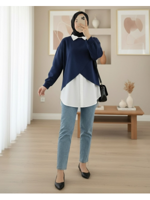 Gömlekli Bolerolu Oysho Üst Takım  -Laci