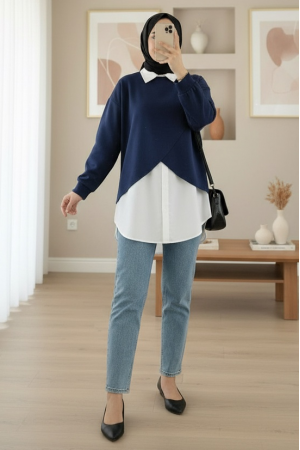 Gömlekli Bolerolu Oysho Üst Takım  -Laci