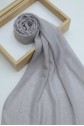 Glittery Voile Scarf -Silver