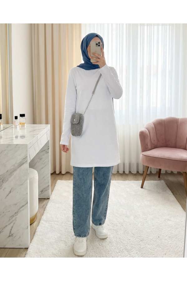 Doğa Sade Basic Tunik 