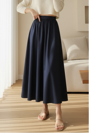 Cepli Pliseli Bondit Etek  -Laci