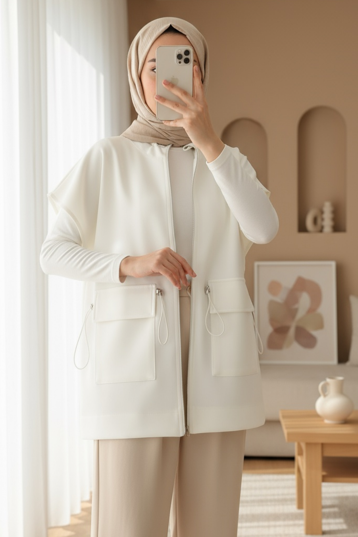 Women's Pocket Detailed Vest 