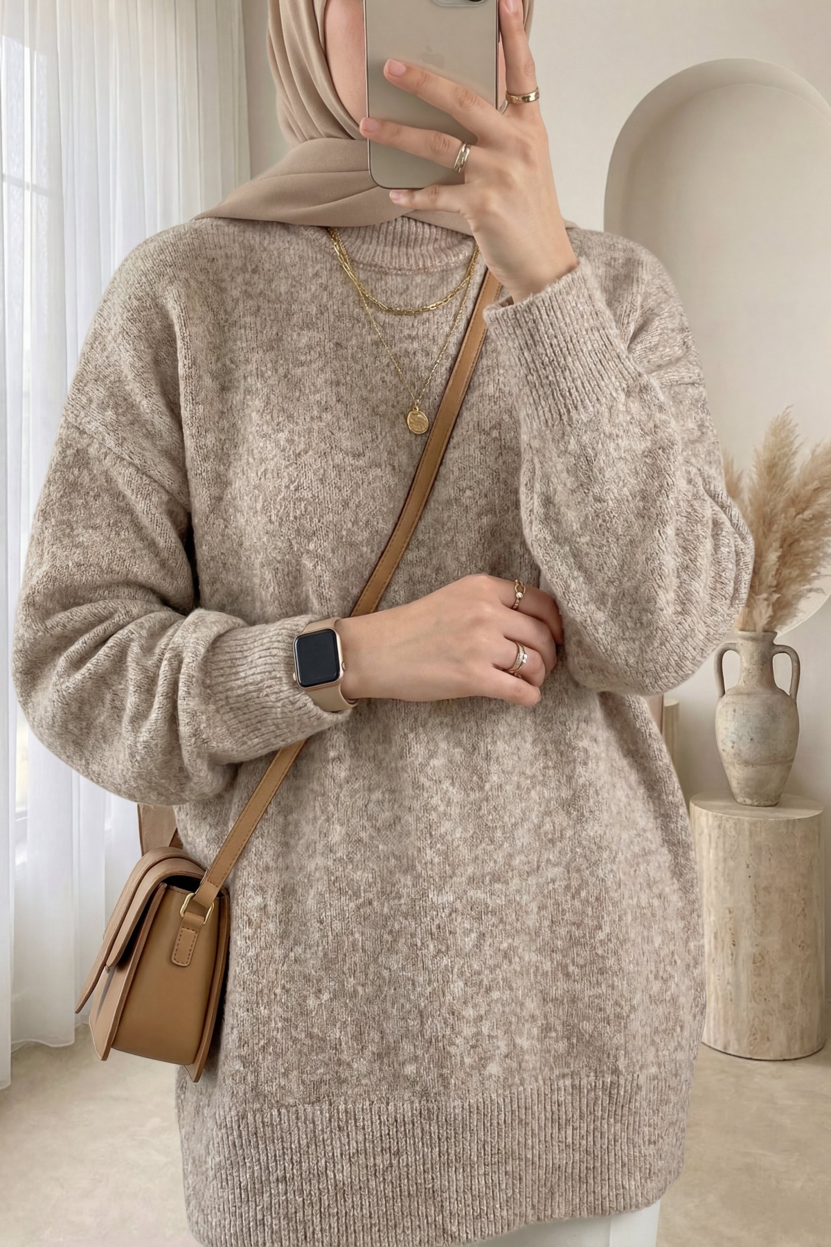 Soft, Loose - Beige