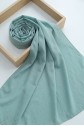 Plain Cotton Scarf -Mint Color
