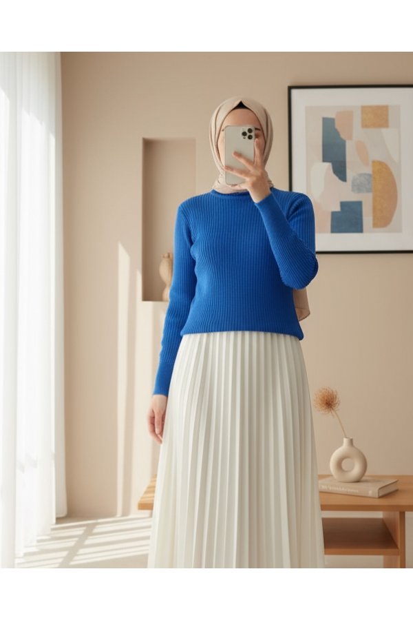 10311 Turtleneck Knitted Sweater 