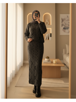 Triko Uzun Etek  - 32030ETK