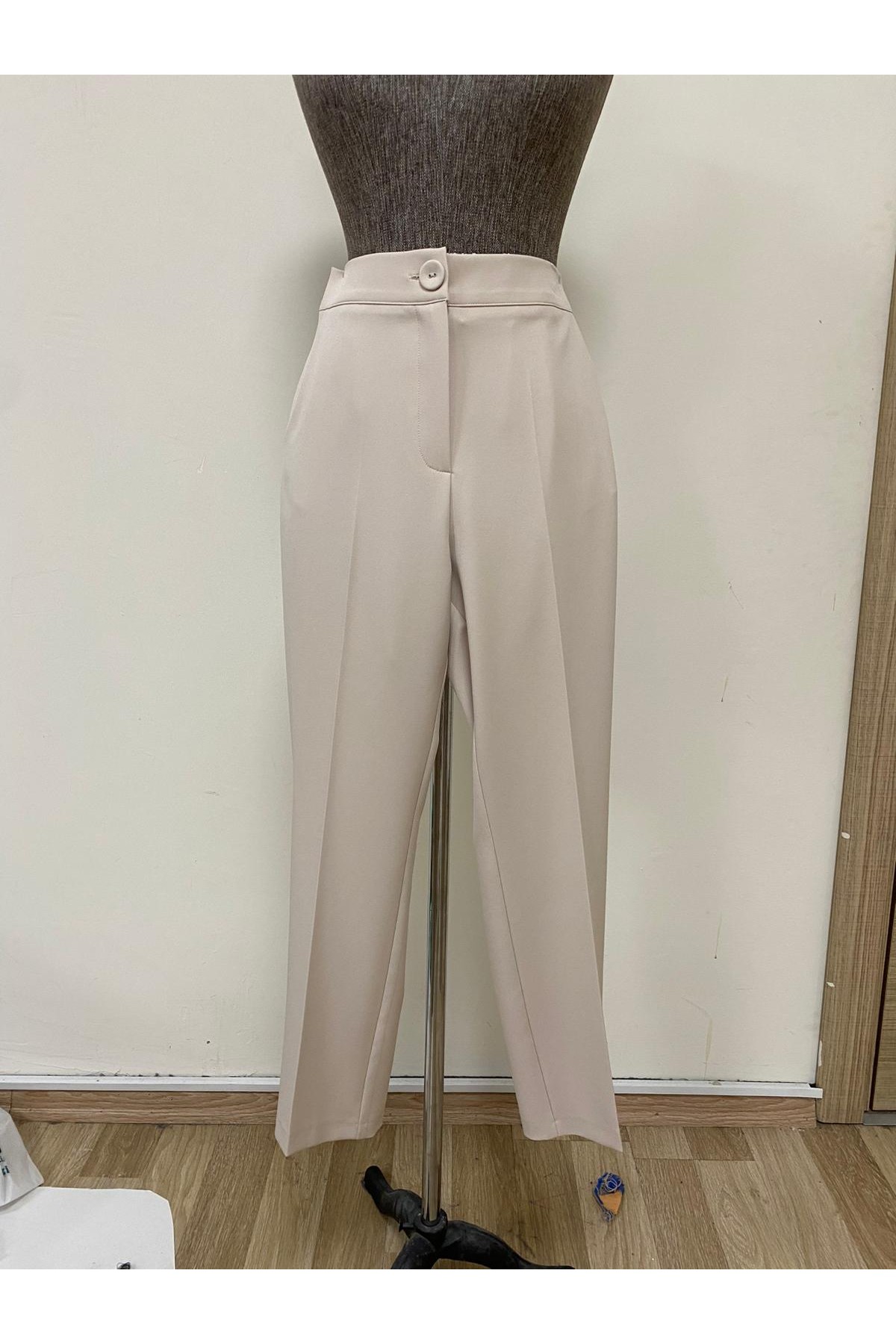 Kadın Havuç Form Kumaş Pantolon - 18118PNT