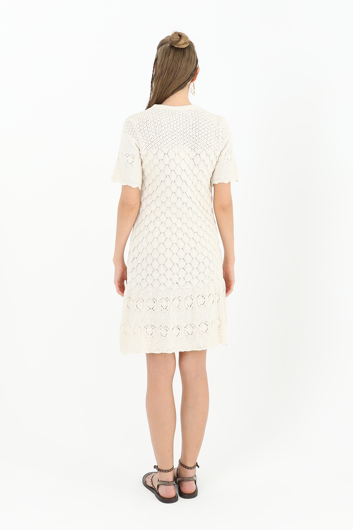 Women's Embroidered Mini Dress  