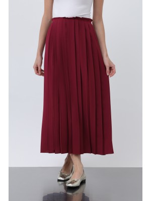 Kadın Pileli Etek -18233ETK