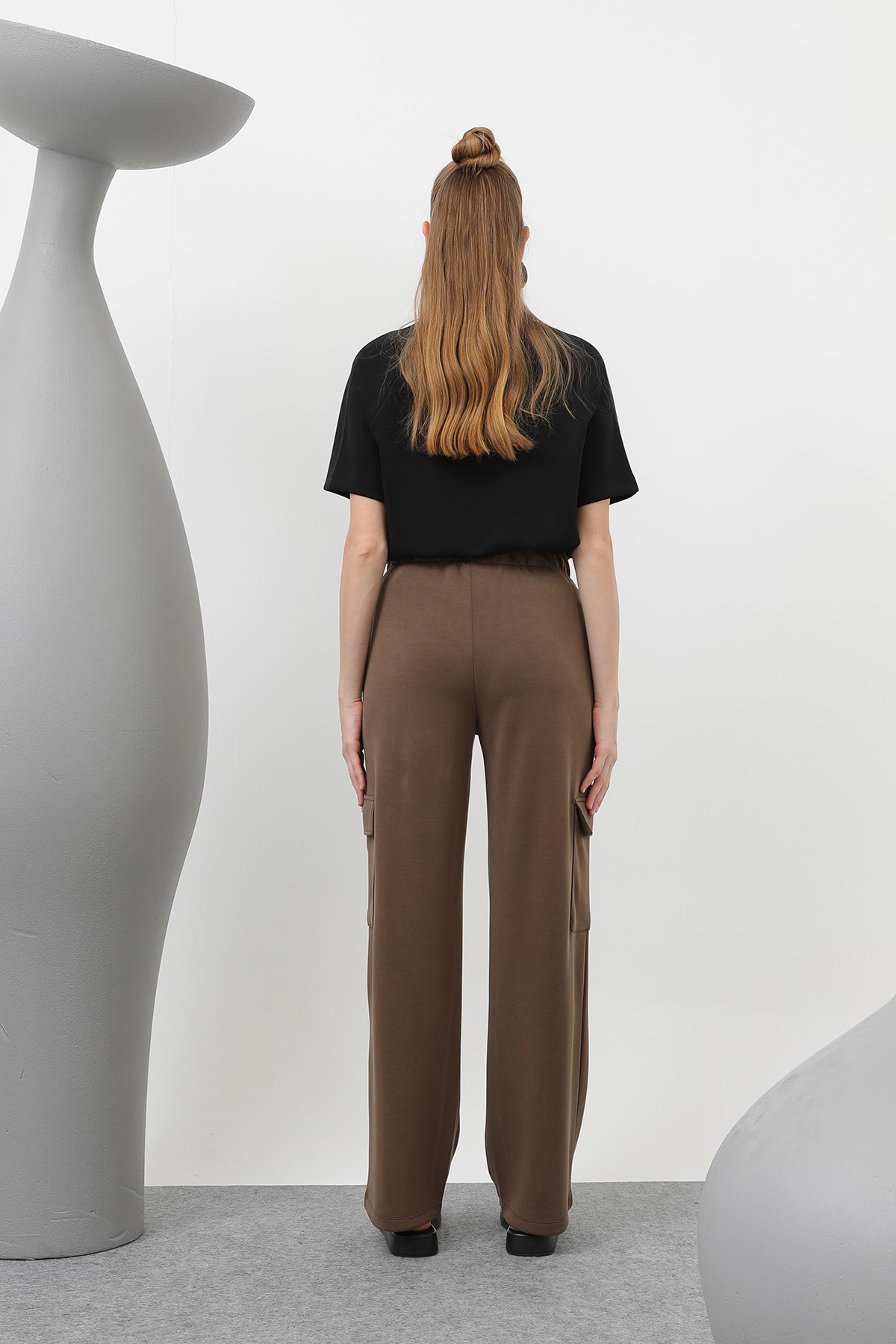 Women's Tracksuit with Pocket Detail  detay görseli