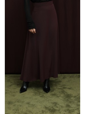 Kadın Gizli Fermuarlı Açılmlı Etek - 18264ETK