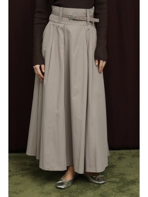 Kadın Köprü Detaylı Kemerli Etek - 20710ETK