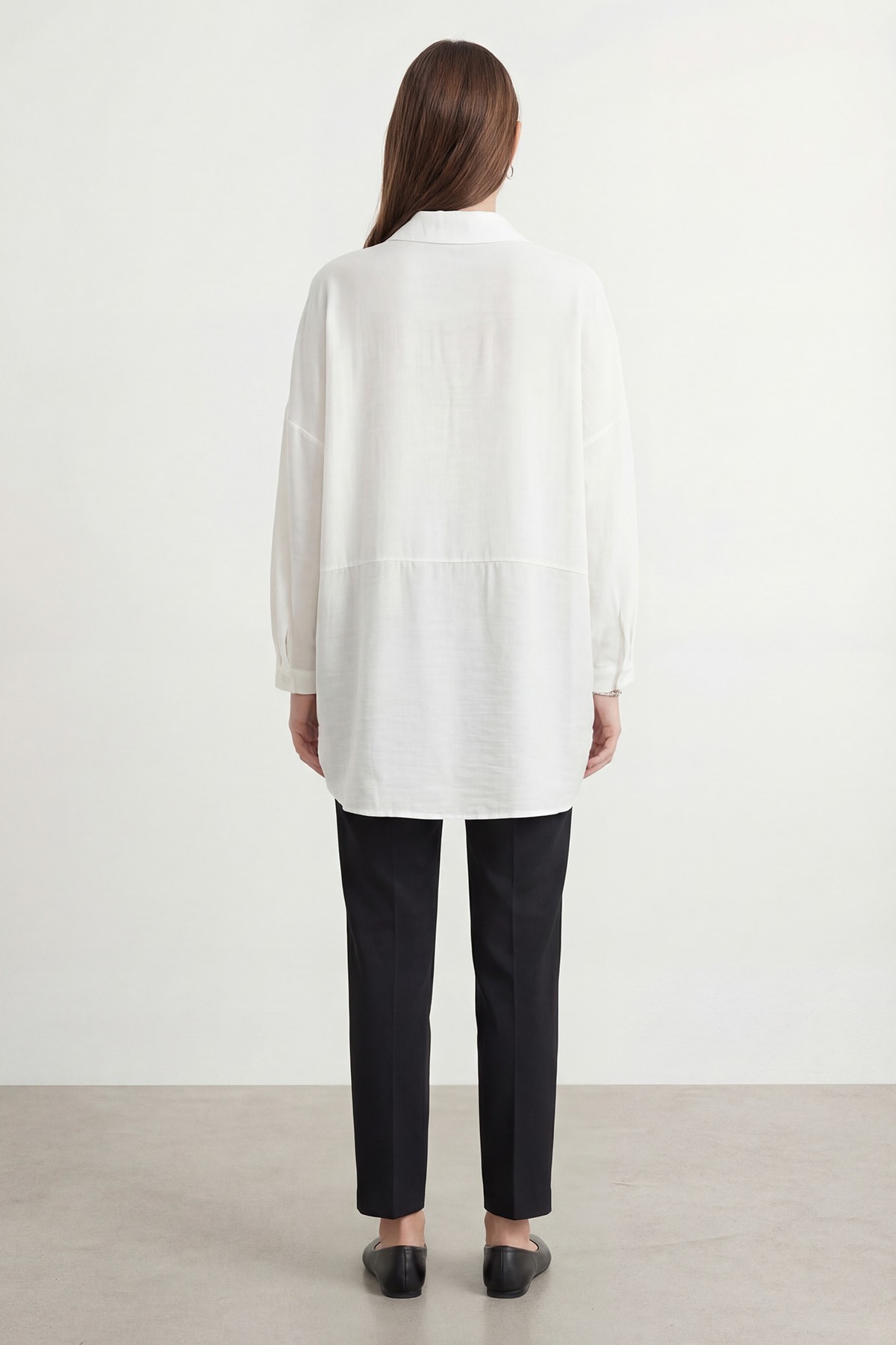 Women's Relaxed Fit Long Shirt – 10778GML