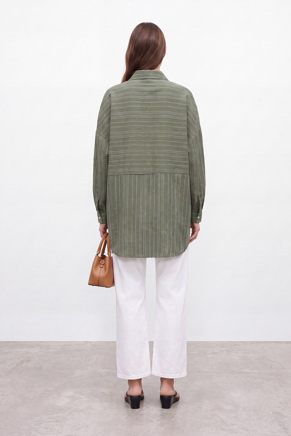 Striped Oversize Shirt 