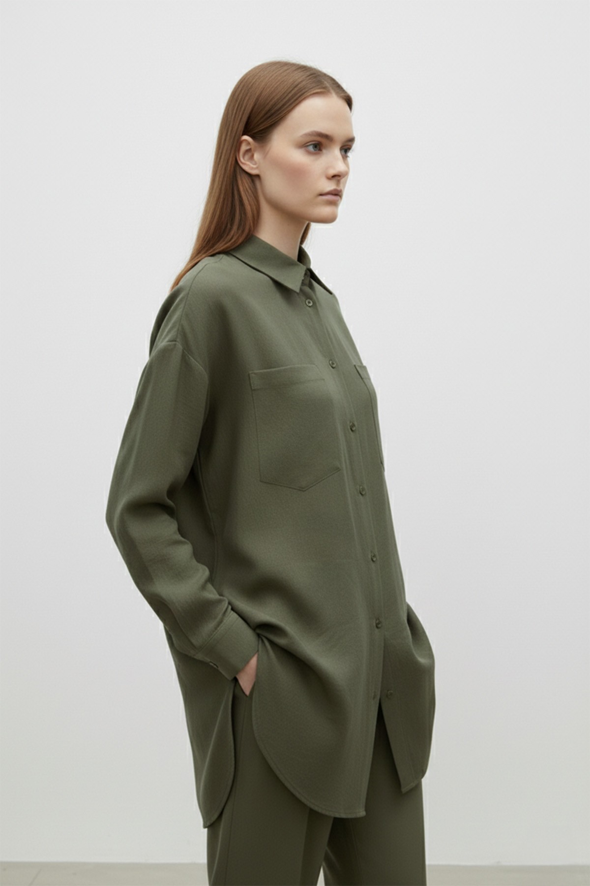 Casual Shirt and Pants Suit