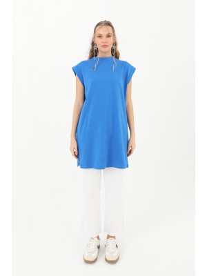 Kadın Basic Kolsuz T-shirt  - 30725TUN